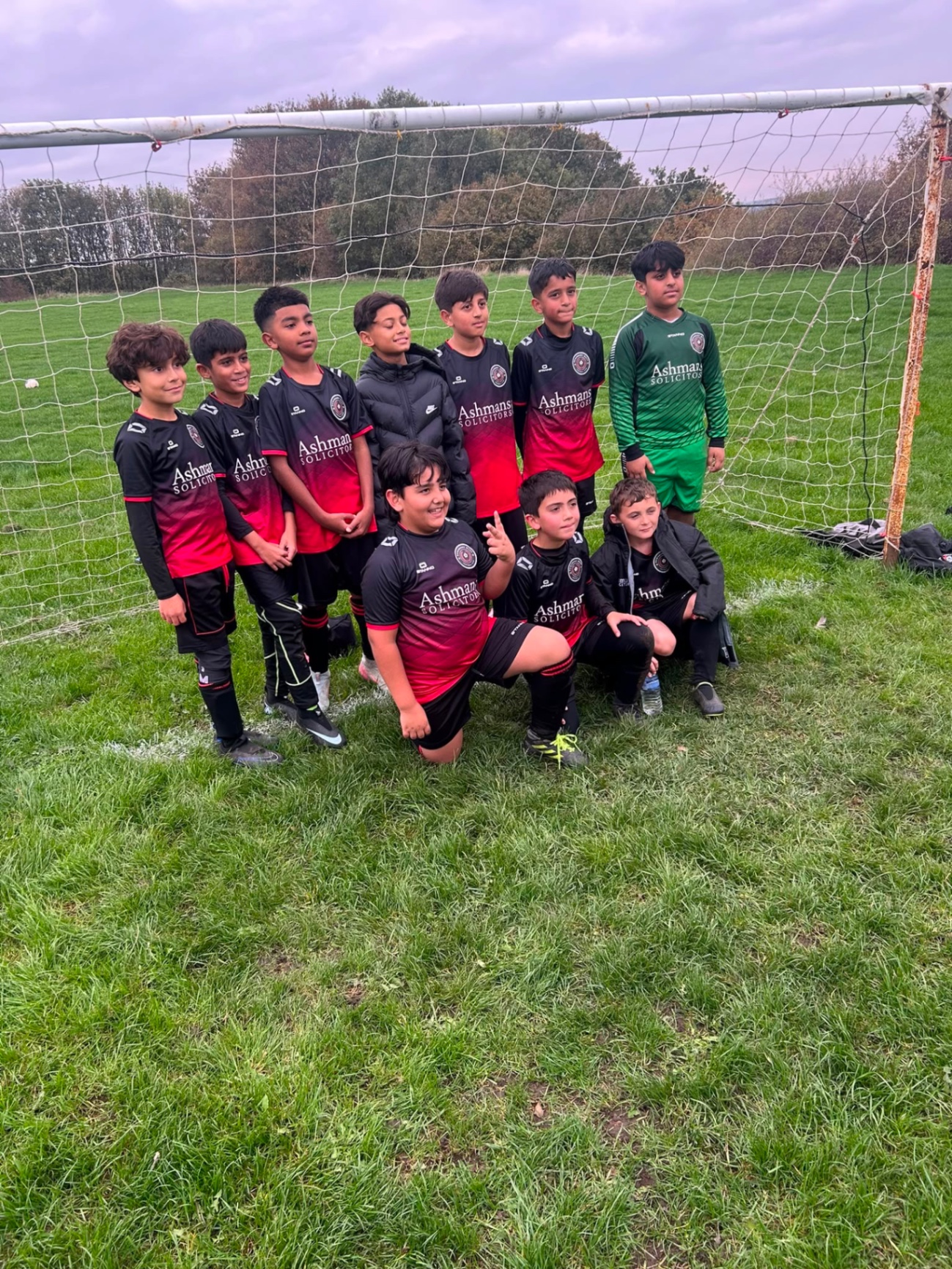 Dewsbury West u11s Jaguars team photo