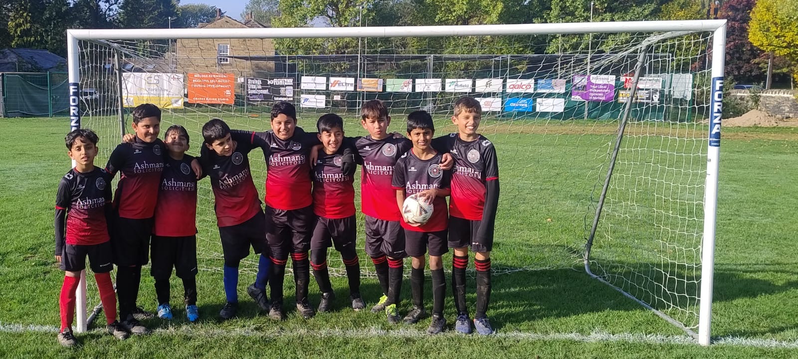 Dewsbury West u11s Panthers team photo