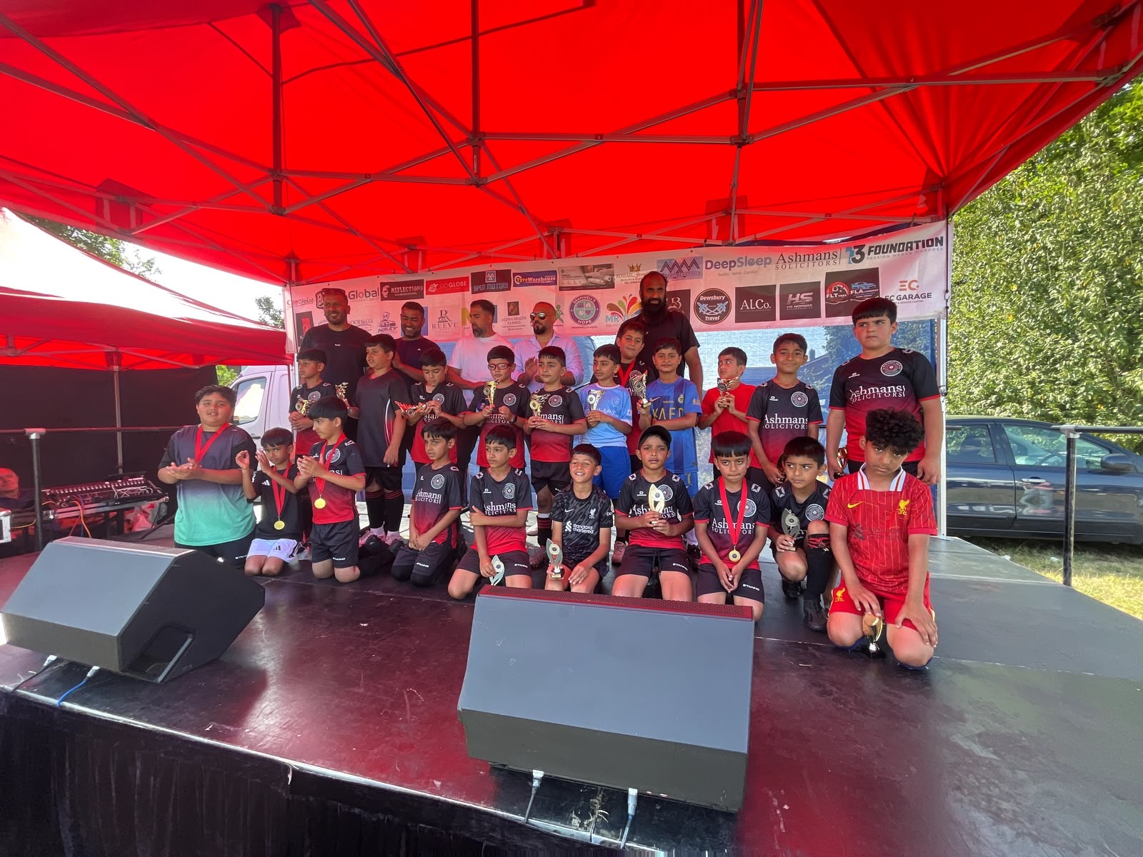 Dewsbury West u8s team photo